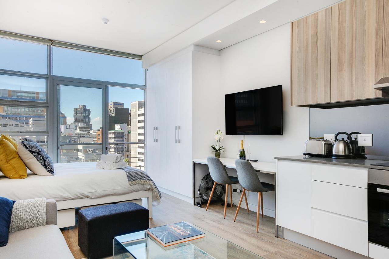 Backup-Powered Trendy Ny City Apartment At Table Mountain Ciudad del Cabo Exterior foto